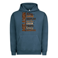 Pigment Midnight Navy melanin shades of brown Urban Hoodie - LillyAllenDesigns