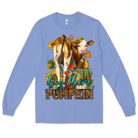 Colony Blue Hey There Pumpkin Fall Long Sleeve Tee - LillyAllenDesigns