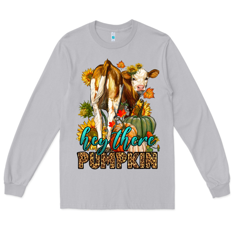 Hey There Pumpkin Fall Long Sleeve Tee by LillyAllenDesigns | Teevron