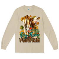 Mushroom Hey There Pumpkin Fall Long Sleeve Tee - LillyAllenDesigns