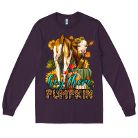 Plum Hey There Pumpkin Fall Long Sleeve Tee - LillyAllenDesigns