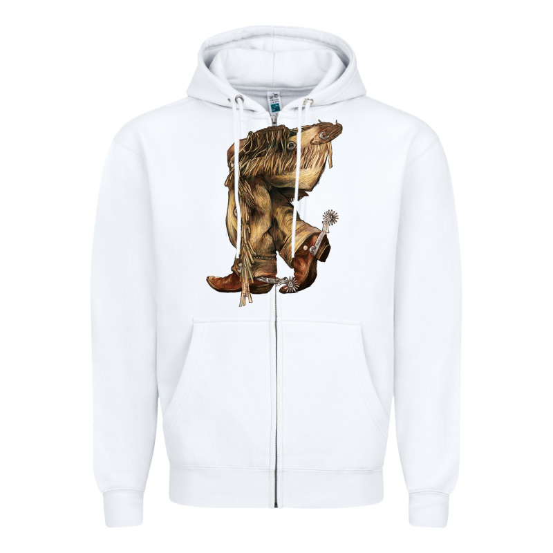 Cowboy Boots Western Zipper Hoodie by HowdyJamesFarm | Teevron
