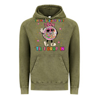 Vintage Olive the party don t start til i drop in Vintage Hoodie - MaliasSmallBusiness