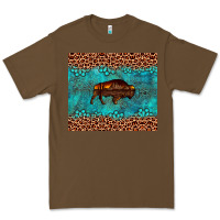 Cacao bison leopard gemstone Premium Tee - Artiststas