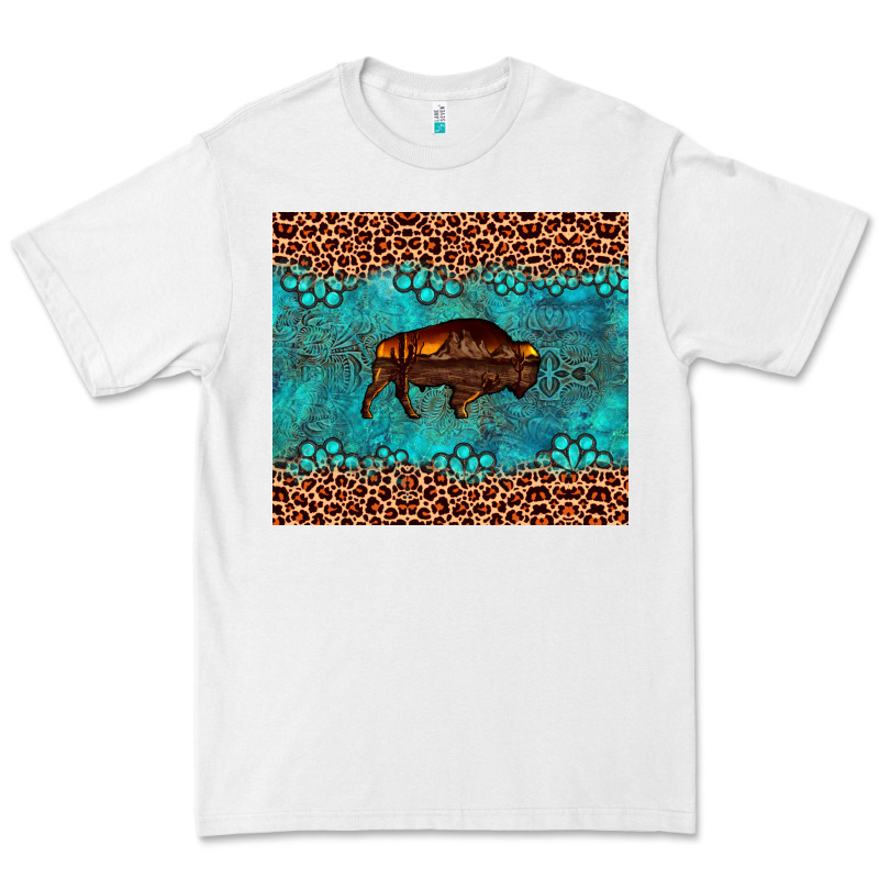 Bison Leopard Gemstone Premium Tee by Artiststas | Teevron