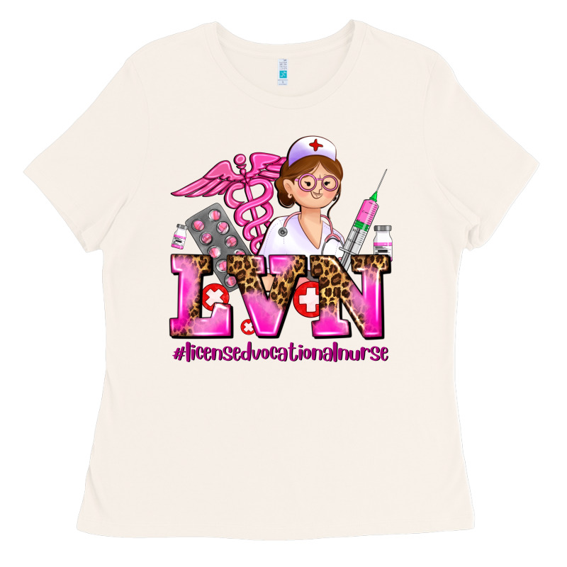 Lvn Licensed Vocational Nurse Ladies Tee by AdoDesignShop | Teevron