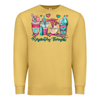 Antique Gold rt respiratory therapist coffee cups Premium Sweatshirt - OliviaCreatesArt