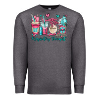 Charcoal Heather rt respiratory therapist coffee cups Premium Sweatshirt - OliviaCreatesArt