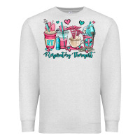 Oatmeal Heather rt respiratory therapist coffee cups Premium Sweatshirt - OliviaCreatesArt
