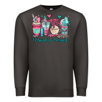 Smoke rt respiratory therapist coffee cups Premium Sweatshirt - OliviaCreatesArt