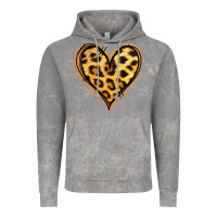 Cloud Rock gold glitter leopard heart Vintage Hoodie - Jasminsmagicworld