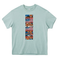 Arona usa flag and western patterns  penwraps Heavy Core Tee - Artiststas
