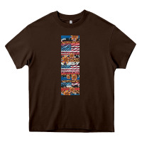 Usa Flag And Western Patterns  Penwraps Heavy Core Tee | Teevron