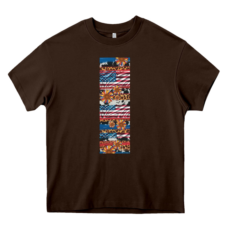 Usa Flag And Western Patterns  Penwraps Heavy Core Tee by Artiststas | Teevron