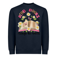 Navy read books change the world artiststas Heavyweight Sweatshirt - Artiststas