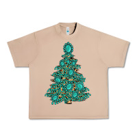 Burro christmas tree with gemstones Urban Heavy Tee - MaliasSmallBusiness