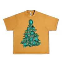 Peanut Butter christmas tree with gemstones Urban Heavy Tee - MaliasSmallBusiness