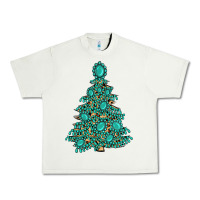 Pistachio christmas tree with gemstones Urban Heavy Tee - MaliasSmallBusiness