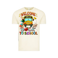 Vintage Arctic welcome back to school with school bus Vintage Tee - NancyCooperArtShop