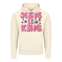 Vintage Artic jesus is king Vintage Hoodie - MaliasSmallBusiness