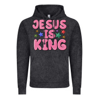 Vintage Black jesus is king Vintage Hoodie - MaliasSmallBusiness