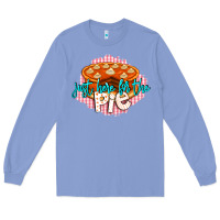 Colony Blue Just Here For The Pie Long Sleeve Tee - LillyAllenDesigns