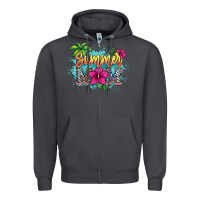 Smoke Summer Mom Zipper Hoodie - HowdyJamesFarm