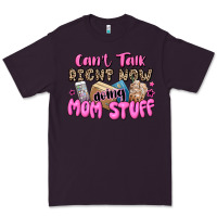 Plum can't talk right now doing mom stuff Premium Tee - JahusDesignShop