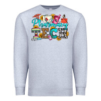 Heather Grey pharmacy tech Premium Sweatshirt - OliviaCreatesArt