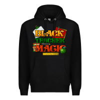 Black Black Teacher magic Premium Hoodie - HowdyJamesFarm