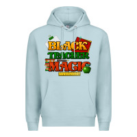Blue Mist Black Teacher magic Premium Hoodie - HowdyJamesFarm