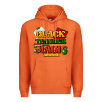 Carrot Black Teacher magic Premium Hoodie - HowdyJamesFarm