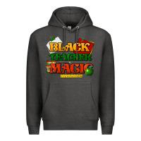 Charcoal Heather Black Teacher magic Premium Hoodie - HowdyJamesFarm