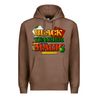 Chestnut Black Teacher magic Premium Hoodie - HowdyJamesFarm