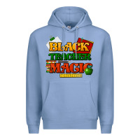 Colony Blue Black Teacher magic Premium Hoodie - HowdyJamesFarm