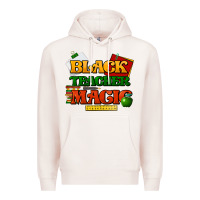 Pale Pink Black Teacher magic Premium Hoodie - HowdyJamesFarm