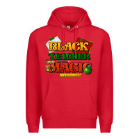 Red Black Teacher magic Premium Hoodie - HowdyJamesFarm