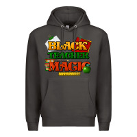 Smoke Black Teacher magic Premium Hoodie - HowdyJamesFarm
