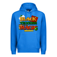True Royal Black Teacher magic Premium Hoodie - HowdyJamesFarm