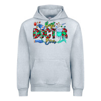 Heather Grey Best Doctor Ever Urban Hoodie - CowhideDigitalArt