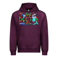 Mauve Wine Best Doctor Ever Urban Hoodie - CowhideDigitalArt
