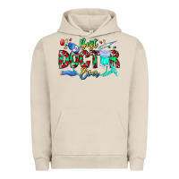Pigment French Oak Best Doctor Ever Urban Hoodie - CowhideDigitalArt