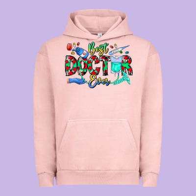 Best Doctor Ever Urban Hoodie Designed By Cowhidedigitalart