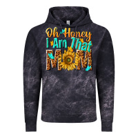 Cloud Black oh honey i am that mom Vintage Hoodie - NancyCooperArtShop
