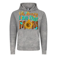 Cloud Rock oh honey i am that mom Vintage Hoodie - NancyCooperArtShop