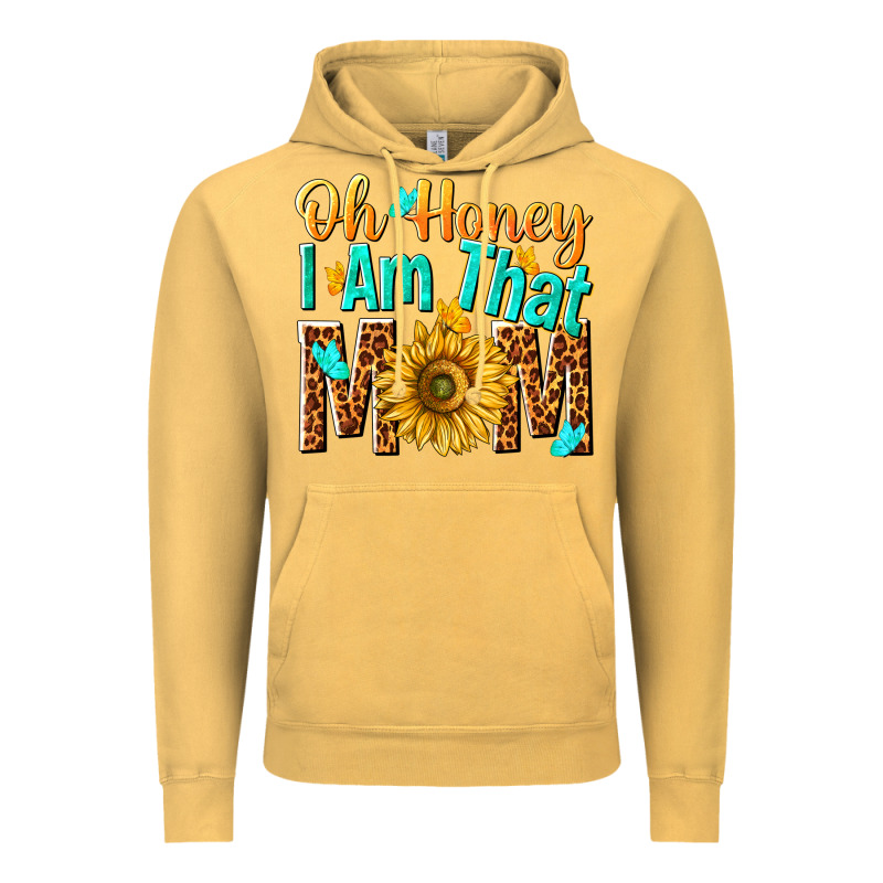 Oh Honey I Am That Mom Vintage Hoodie by NancyCooperArtShop | Teevron