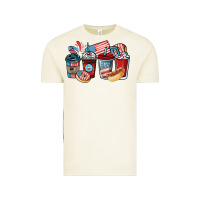 Vintage Arctic 4th of july coffee cups Vintage Tee - NancyCooperArtShop