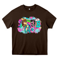 Chocolate Brown scrub life Heavy Core Tee - AdoDesignShop
