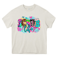 Cream scrub life Heavy Core Tee - AdoDesignShop