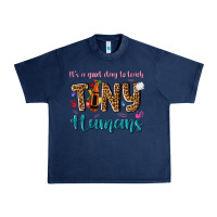 Navy its a good day to teach tiny humans Urban Heavy Tee - NancyCooperArtShop